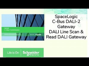 C-Bus DALI-2: DALI Line Scan & Read DALI Gateway