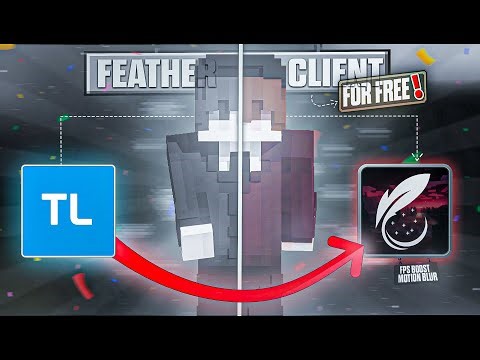 Convert TLauncher into Feather Client for FREE 🔥| (100% Working)