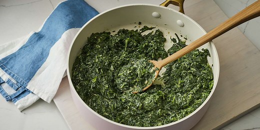 Fast and Easy Creamed Spinach