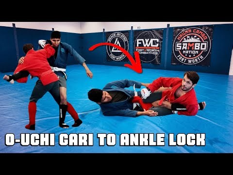 O-Uchi Gari to Ankle Lock SAMBO TUTORIAL