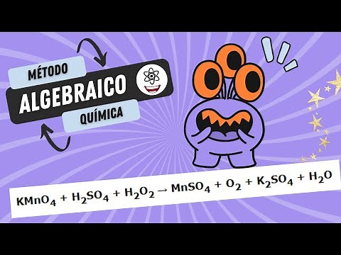 ▶ KMnO4 + H2SO4 + H2O2 = MnSO4 + O2 + K2SO4 + H2O - MÉTODO ALGEBRAICO