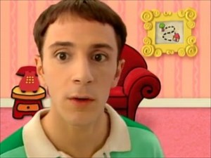 Nick Jr Blue's Clues 2000 VHS Tape