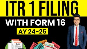 Income Tax Return (ITR 1) filing online 2024-25 (FY 2023-24) | How to...