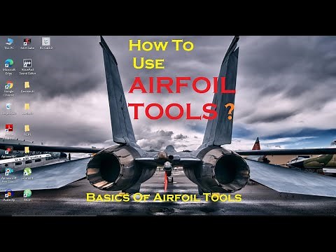 AIRFOIL TOOLS | How To Use Airfoil Tools || Part-1| Basics Of Airfoil Tools | Learn Airfoil tools