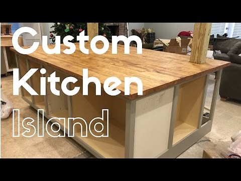 Custom Kitchen Island Build