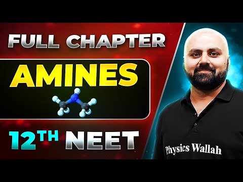 Amines FULL CHAPTER | Class 12th Organic Chemistry | Lakshya NEET