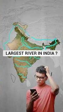 Most People Don’t Know India’s Longest River 😲🇮🇳