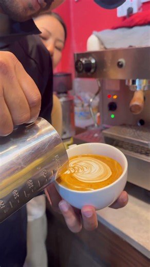 How to Make Latte Art ☕ | Easy Patterns for Beginners #latteart #coffeeart #espressomaker