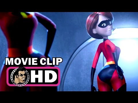 THE INCREDIBLES Movie Clip - Elastigirl Breaks In |FULL HD| Pixar Disney 2004