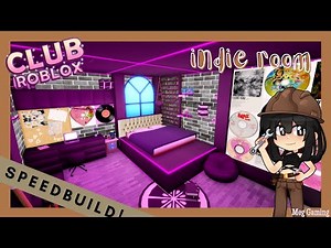 How to build an aesthetic indie room (Speedbuild) | Club Roblox | Meg Gaming