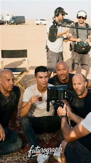 Cristiano Ronaldo in Fast & Furious 11: What If the Behind the Scene Was Like This? (AI)