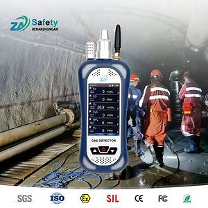 [Hot Item] Toxic Gas Monitor with Pump Pid Nh3 O2 H2s Rechargeable Battery Portable 6-in-1 Gas Detector