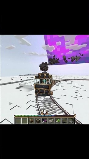Minecraft’s FIRST WORKING Train Ever! 🚂🔥