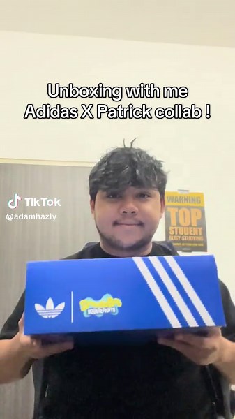 Is superstar an instrument? #adidas #superstar #spongebob #unboxing #patrick