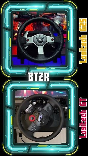 Logitech G25 vs Logitech DFGT