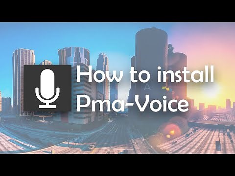 How to install pma-voice to your fivem server!