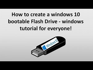 How to download and setup windows 10 in a USB flash drive - Tutorial for everyone