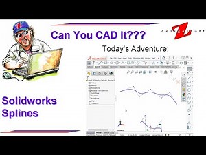 Creating splines in Solidworks