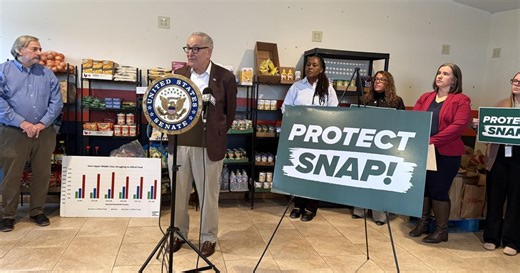 Schumer Introduces Bill to Restore SNAP Funding Cut in One Big Beautiful Bill Act