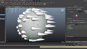 Maya | Distributing Objects Easily with the MASH Distribution Node