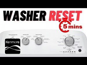 Troubleshooting: Kenmore Washer Lid Lock Flashing