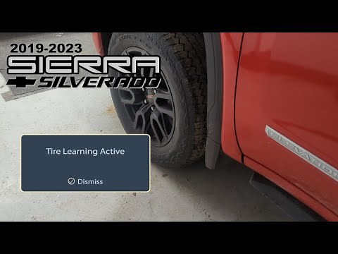 2019-2024 Sierra/Silverado: Programming Tire Pressure Sensors (TPMS)