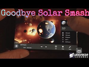 Universe Sandbox Mobile. (Actual gameplay footage leaked.) + Release date.