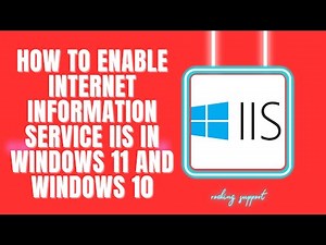Enable IIS on Windows 11 in 5 Minutes | Easy Installation Walkthrough