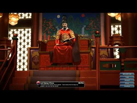 Civilization V OST | Sejong Peace Theme | Arirang