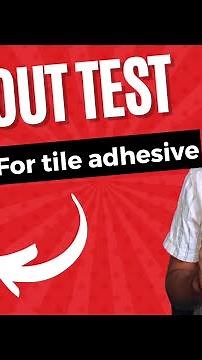 Best Tile Adhesive For You? Tested Live! Pull Out Test Explained!