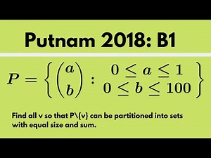 Putnam Exam | 2018: B1