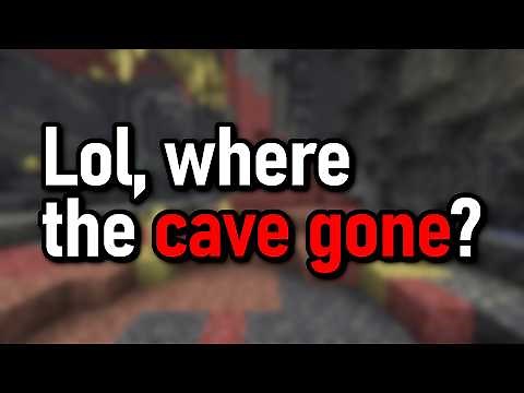 Mojang just ... nerfed their own cave.