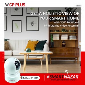 109K views · 459 reactions | CP Plus' Ezykam CP-E31A, a high-resolution 3MP camera that never lets you miss a moment with 360° coverage and high-quality video recording. To know more about this product, visit our website. | CP PLUS | Facebook