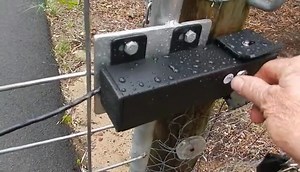 Watch Automatic Electric Gate Lock for Swing Gate Opener on Amazon Live