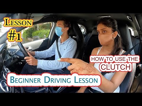 Beginner Driving lesson | Easy Tips on How To Use The Clutch | Hazards Perception