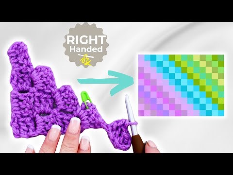 How to Crochet a C2C Rectangle - Perfect for Beginners!