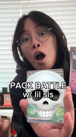 THERE’S NO WAY MY SISTER PULLED THIS CARD. #reel #reels #tcg #pokemon #pokemontcg #pokemoncards #pokemonedit #pokemonreels #pokemontiktok #scarletandviolet #swordandshield #paldeaevolved #obsidianflames #151 #paradoxrift #paldeanfates #temporalforces #twilightmasquerade #shroudedfable #stellarcrown #surgingsparks #prismaticevolutions #journeytogether #tcgplayer #pricecharting #taggrading #psagrading #psacardtcg | Shann.