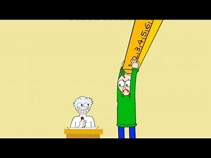 OH NO! THE TABLE! - BALDI'S BASICS #1 - SHORT LESSON