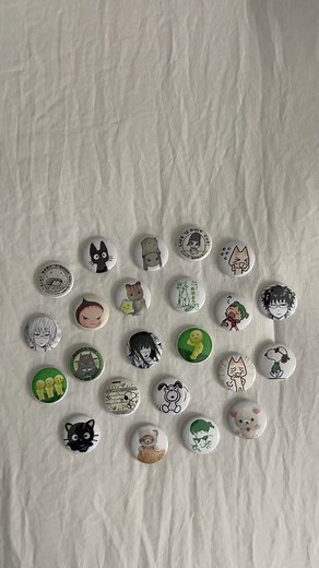 since a lot of ppl have asked where i get my pins from!! #buttonpins #DIY #pinterest #fyp #diyprojects