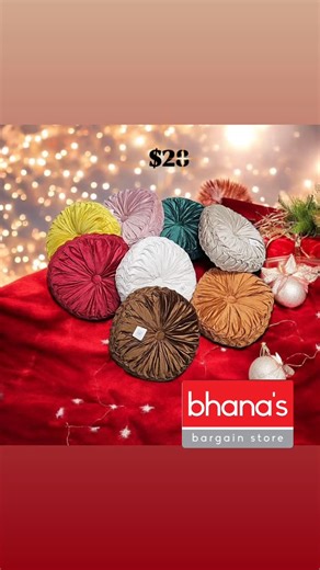 Bhana's Bargain Store Inc on Instagram: "Plush Button Cushion Cover $28 Soft, snuggly & festive These plush button cushions add warmth and comfort to every Christmas corner. Visit us today @bhanasbargainstoreinc We carry a wide variety of household, clothing, perfumes, phones, phone accessories, electrical appliances & lots more. Opening Hours Mon-Sat 8:30 am-6:00pm SUNDAY 10:30 am-3:00 pm 📍 White Park Road, St. Michael Opposite the SUPREME COURT 📞/ WhatsApp @ (246) 228-0791 #Hol