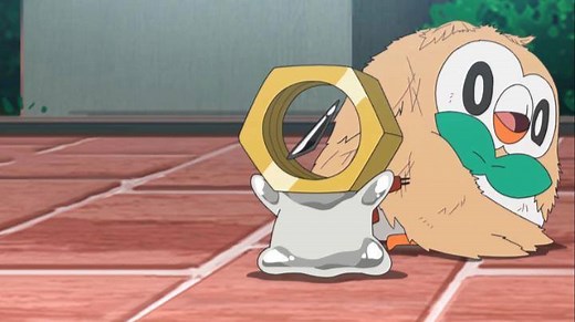 When Team Rocket launches an attack on Meltan, Rowlet steps in to save the day. But after the trio gangs up on Rowlet, Meltan decides enough is enough! 🔩💢 Catch this action and more in new episodes of Pokémon the Series: Sun & Moon—Ultra Legends on Disney XD. | Pokémon