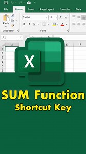 104K views · 1.7K reactions | Sum Function Keyboard Shortcut In Excel #excel #exceltips #computer #tips #viralvideo | Tareq Tech Tutorial | Facebook