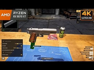 Gunsmith Simulator | First 14 Minutes Gameplay – Restoring & Test Firing the M1911 | 4K 60FPS