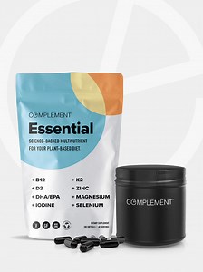 Complement Essential - The Best Vegan Multivitamin for Plant-Based Eaters