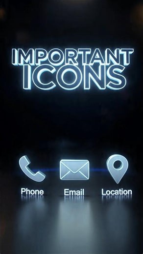 Shortcut Magic: Create Phone, Email & Location Icons in Word ✨ #keyboard #tips#tricks