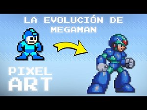 MEGA MAN Todos sus Sprites a Través de la Historia | Pixel Art