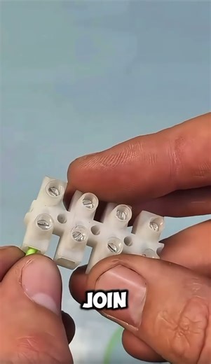 What is a screw terminal block?