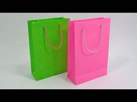 Paper Bag Making At Home || How To Make Shopping Bag With Paper