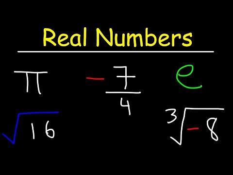 Real Numbers