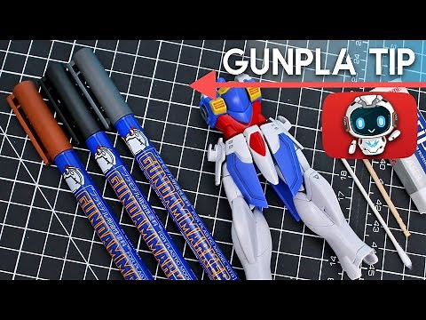 GUNPLA TIP : Gundam Marker Panel Lining